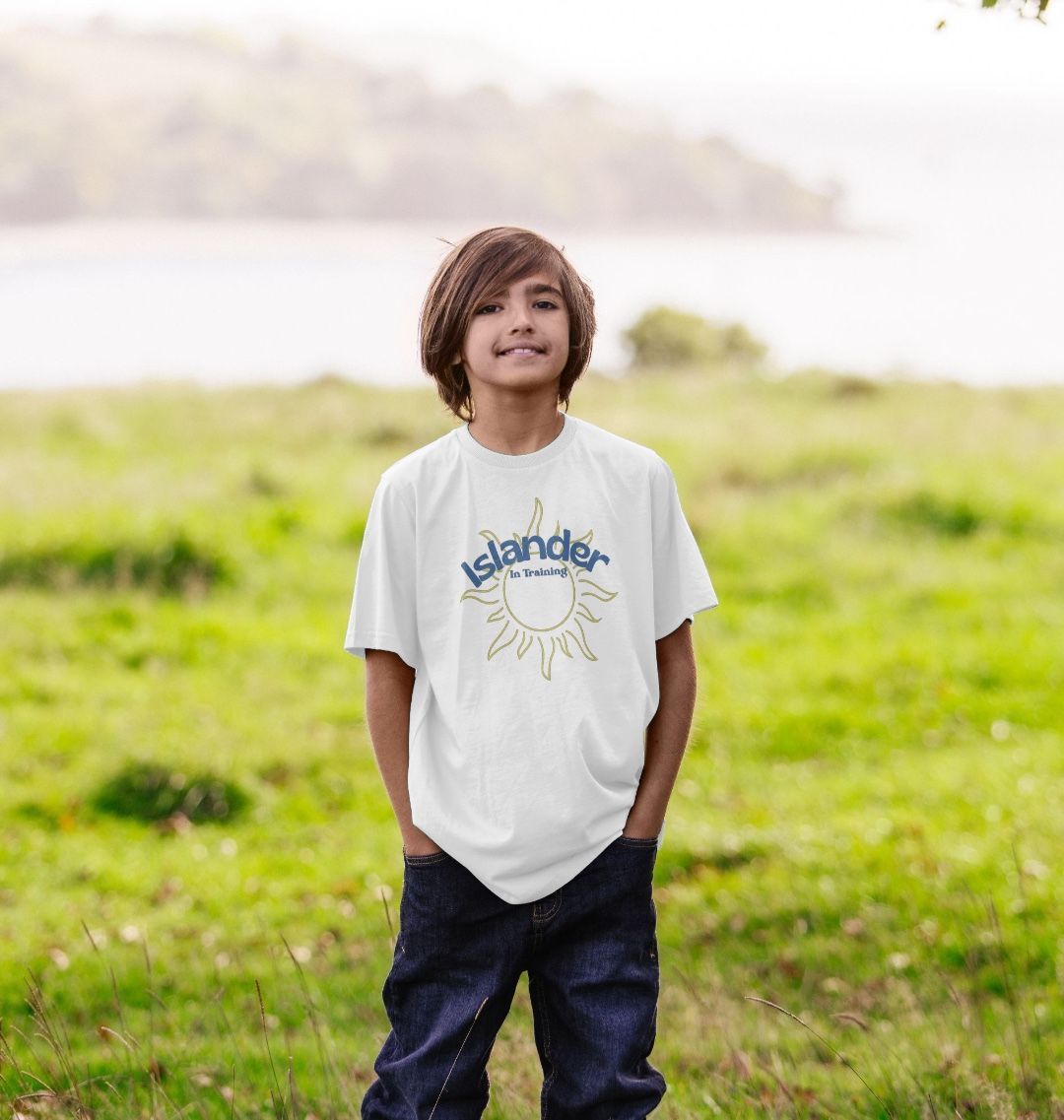 Kids Tshirt - Islander in training - 100% Organic cotton