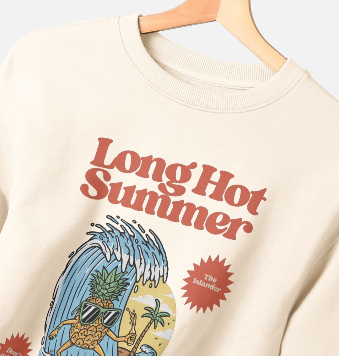 Long Hot Summer  - Women's oversized sweatshirt - The Islander