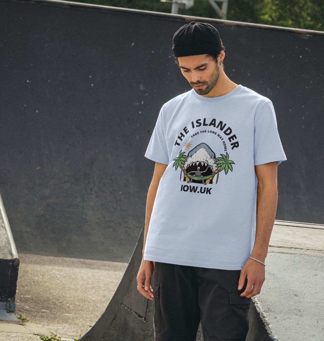 The Islander - Shark Mouth - Unisex Tshirt - 100% Organic Cotton